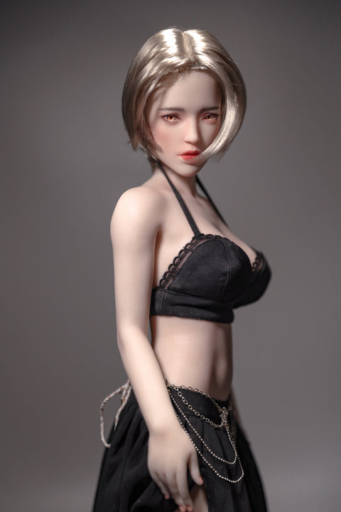Climax Doll Si60cm L Georgia Silicone Mini Sex Doll Cinnamon Skin
