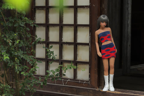 Climax Doll Si60cm S Momoko Silicone Mini Sex Doll Tan Skin