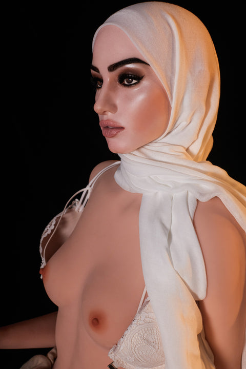Climax Doll Pro Series 177cm TPE+Silicone Head Sex Doll Zara Cinnamon Skin