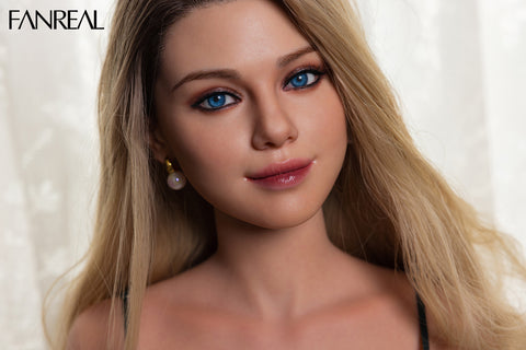 USA IN STOCK Fanreal 155cm F Cup Silicone Sex Doll Maria Tan Implanted Hair