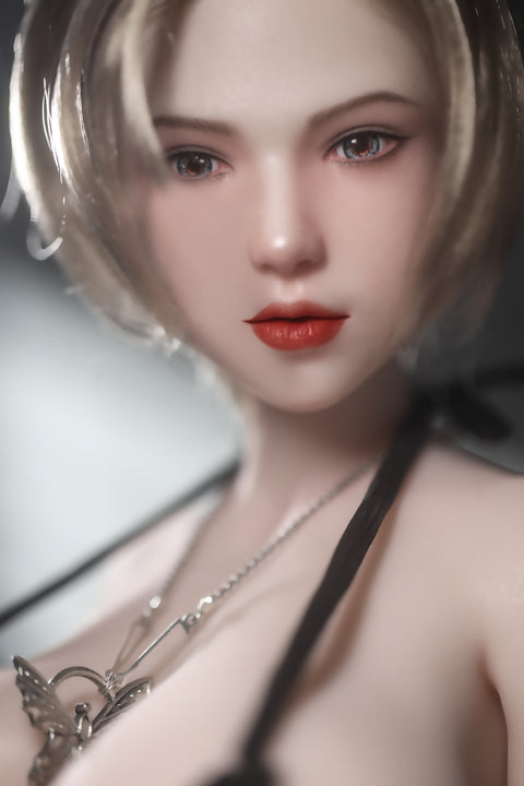 Climax Doll Si60cm XL Chace Silicone Mini Sex Doll Cinnamon Skin