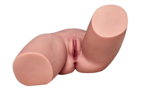 Climax Doll RS-1 Silicone Butt Torso Sex Doll Black Skin