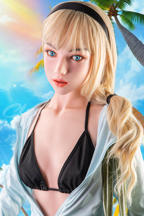 Climax Doll Ultra-Realistic SiQ 157cm B Cup Silicone Sex Doll Gali
