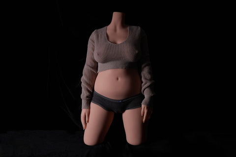Climax Doll Female H74# TPE Torso Sex Doll F Cup Cinnamon Skin