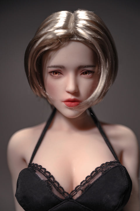 Climax Doll Si60cm L Georgia Silicone Mini Sex Doll Cinnamon Skin