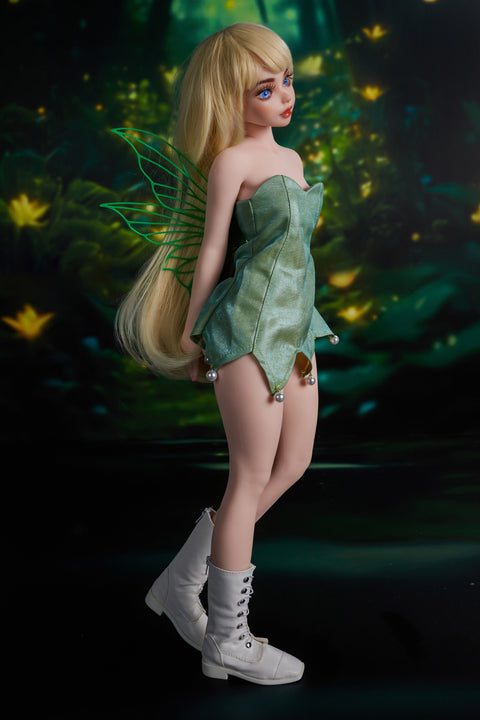 Climax Doll Si60cm XS Holly Silicone Mini Sex Doll Cinnamon Skin