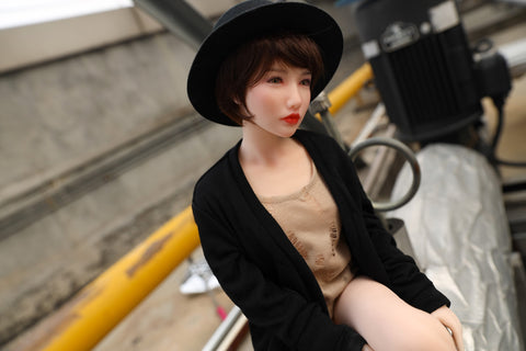 Climax Doll Si60cm S Reka Silicone Mini Sex Doll Cinnamon Skin