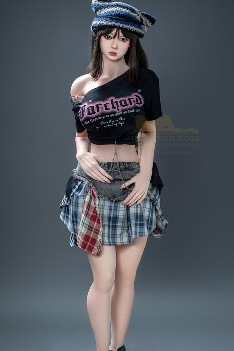 Irontech Wonder Dolly Series 158T F Cup Silicone Sex Doll T3 Nia Cat Beanie