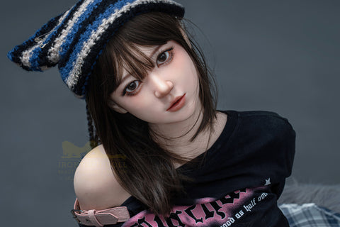 Irontech Wonder Dolly Series 158T F Cup Silicone Sex Doll T3 Nia Cat Beanie