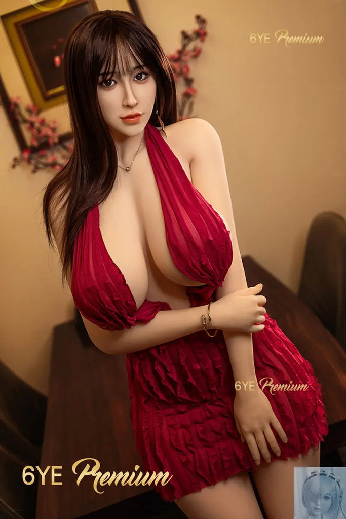 6YE 163cm I Cup TPE Sex Doll Head 133 6YE