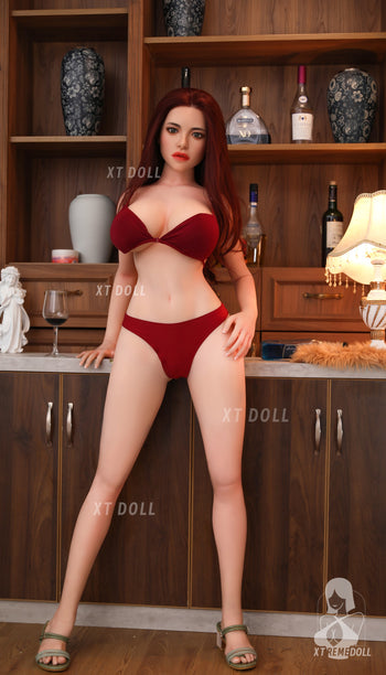 XT Doll 157cm 5ft1 F Cup Hailey TPE+Silicone Sex Doll XT Doll
