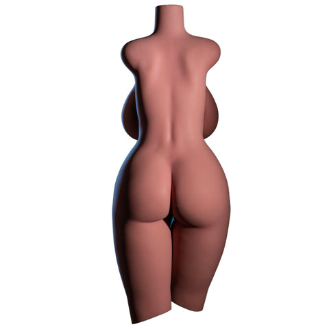 Climax Doll Female TPE Big Boobs Torso Sex Toy 870# Black Climax Doll