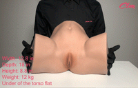Climax Doll Female TPE R5 CLM Torso TPE Butt Sex Doll
