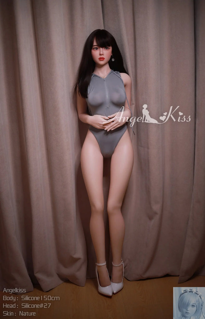 Angel Kiss 150cm B Cup Silicone Sex Doll Head LS27 Angel Kiss