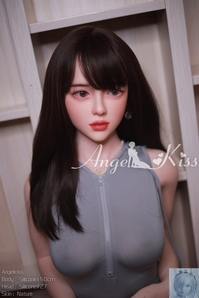 Angel Kiss 150cm B Cup Silicone Sex Doll Head LS27 Angel Kiss