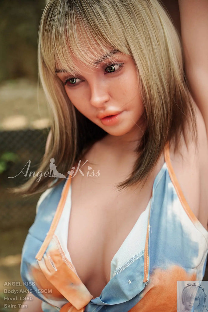 Angel Kiss 159cm E Cup Silicone Sex Doll Head LS60B Angel Kiss