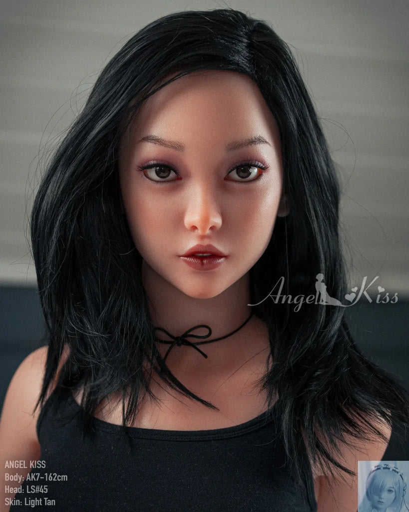 Angel Kiss 162cm C Cup Silicone Sex Doll Head LS45 Angel Kiss