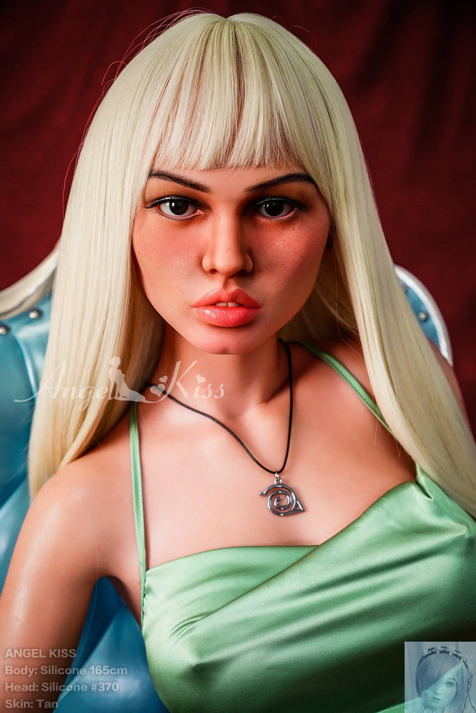 Angel Kiss 165cm E Cup Silicone Sex Doll Head S370 Angel Kiss