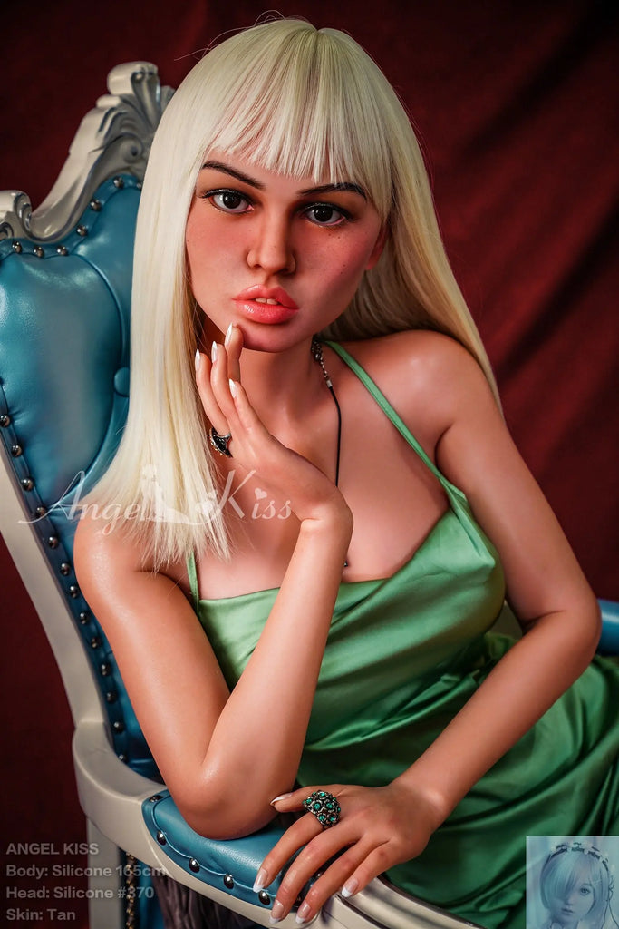 Angel Kiss 165cm E Cup Silicone Sex Doll Head S370 Angel Kiss