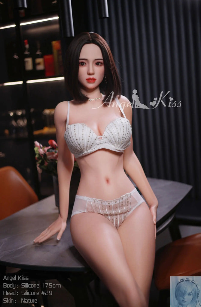 Angel Kiss 175cm E Cup Silicone Sex Doll Head S29 Angel Kiss