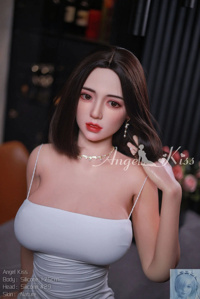 Angel Kiss 175cm E Cup Silicone Sex Doll Head S29 Angel Kiss