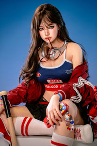 Irontech Oriental Series 161cm F Cup Silicone Sex Doll T4 Evie Baseball Girl ROS MAX