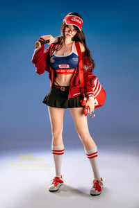 Irontech Oriental Series 161cm F Cup Silicone Sex Doll T4 Evie Baseball Girl ROS MAX