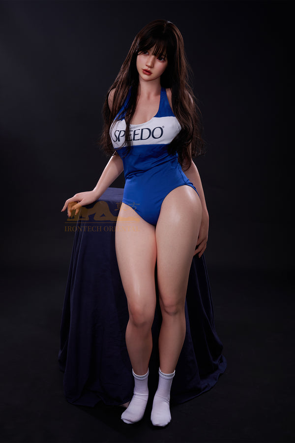 Irontech Oriental Series 161cm F Cup Silicone Sex Doll T4 Evie Swimsuit ROS MAX