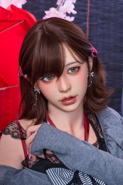 Irontech Oriental Series 151cm D Cup Silicone Sex Doll T1 Yuna Silk Glow Skin ROS MAX
