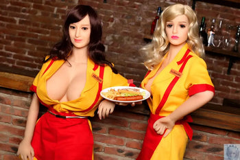 Climax Doll 160cm G Cup TPE Sex Doll Hellen 2 Girls Climax Doll