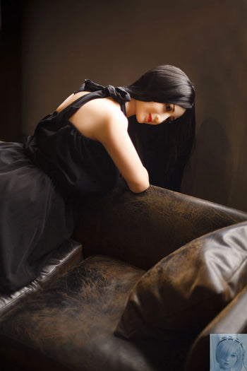 Climax Doll 160 F Cup TPE Sex Doll Hellen Black Dress Climax Doll