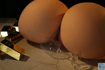 Climax Doll Female TPE R3 Gold Big Butt(74cm width) Super Fat Big Butt Climax Doll