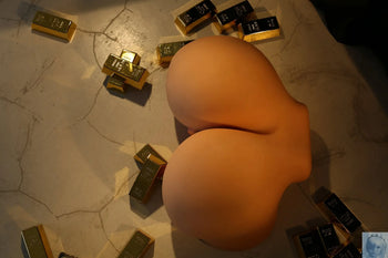 Climax Doll Female TPE R3 Gold Big Butt(74cm width) Super Fat Big Butt Climax Doll
