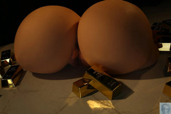Climax Doll Female TPE R3 Gold Big Butt(74cm width) Super Fat Big Butt Climax Doll