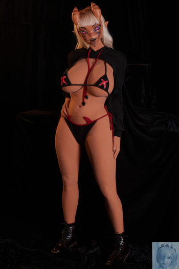 Climax Doll Pro Series 160cm L Cup TPE+Silicone Head Sex Doll Meru Climax Doll