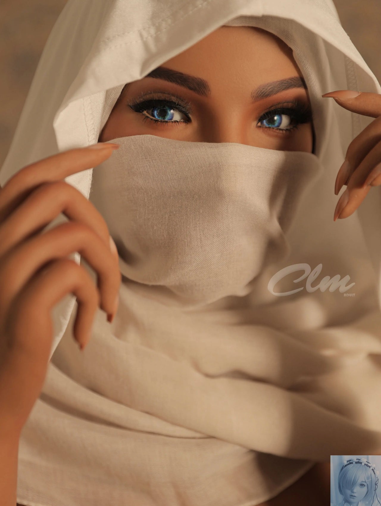 Climax Doll Ultra-Realistic SiE 159cm C Cup Silicone Sex Doll Mouna Climax Doll