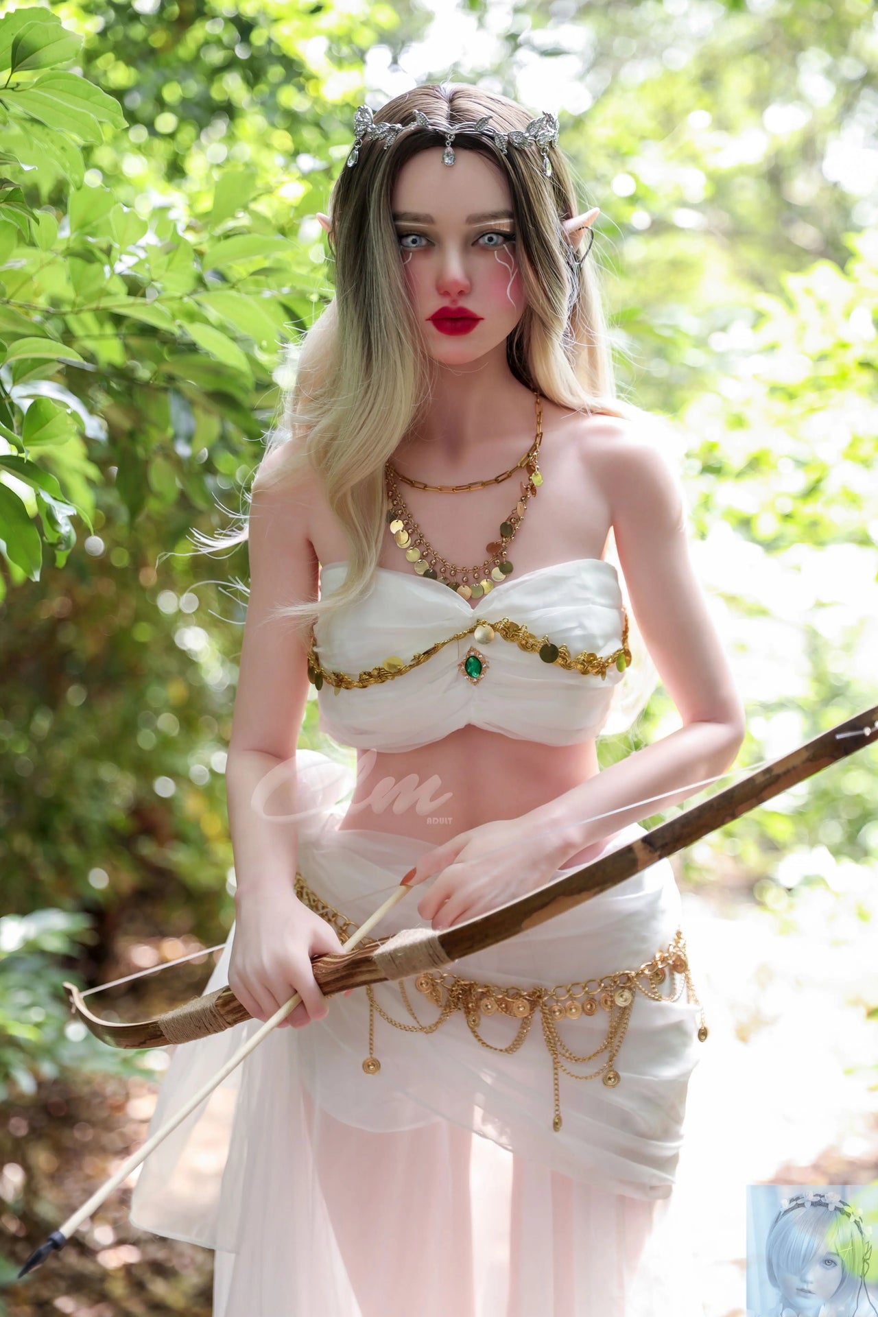 Climax Doll Ultra-Realistic SiQ 157cm B Cup Silicone Sex Doll Athena Climax Doll