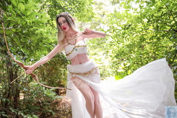 Climax Doll Ultra-Realistic SiQ 157cm B Cup Silicone Sex Doll Athena Climax Doll