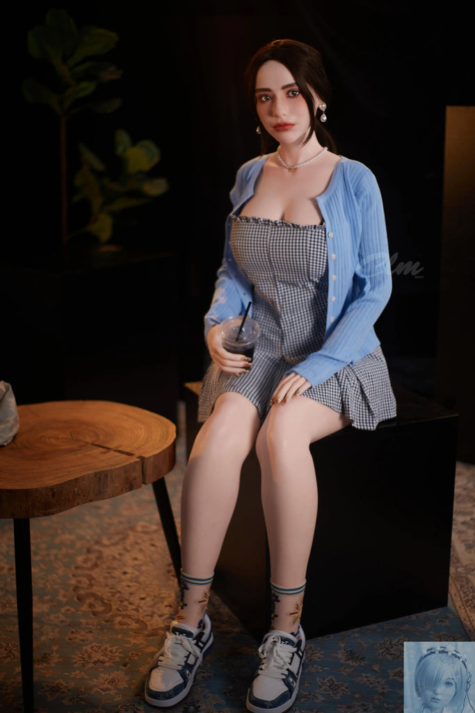 Climax Doll Ultra-Realistic SiT163 163cm D Cup Silicone Sex Doll Tiffany Climax Doll