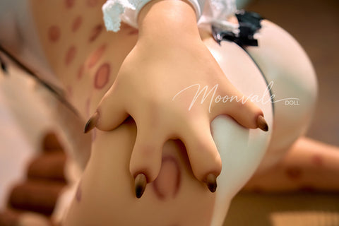 Moonvale Doll 155cm B Cup Silicone Sex Doll Lyora Pink Hair
