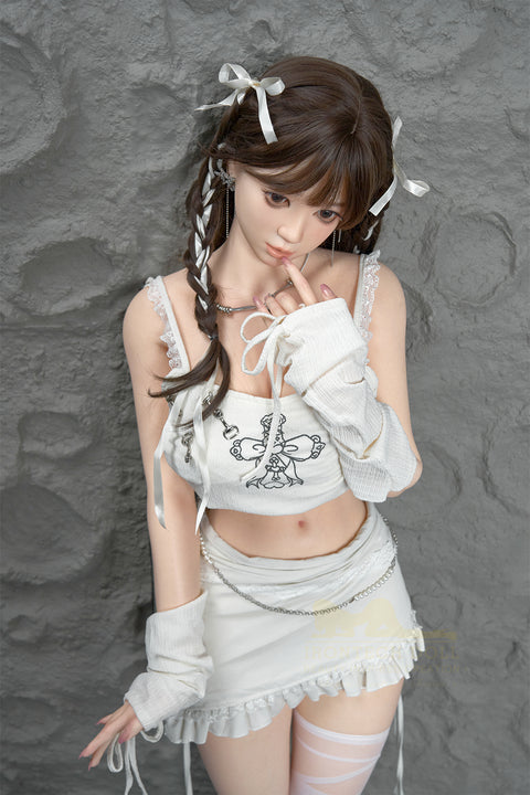 Irontech Wonder Dolly Series 158T F Cup Silicone Sex Doll T3 Nia White Ribbon