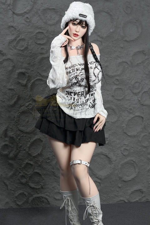 Irontech Wonder Dolly Series 165T E Cup Silicone Sex Doll T1 Yuna Winter White