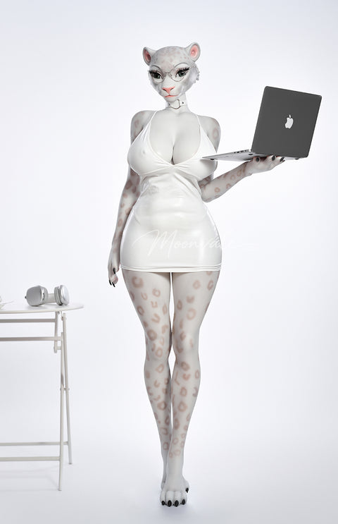 Moonvale Doll 165cm D Cup Silicone Sex Doll Velara White Leopard