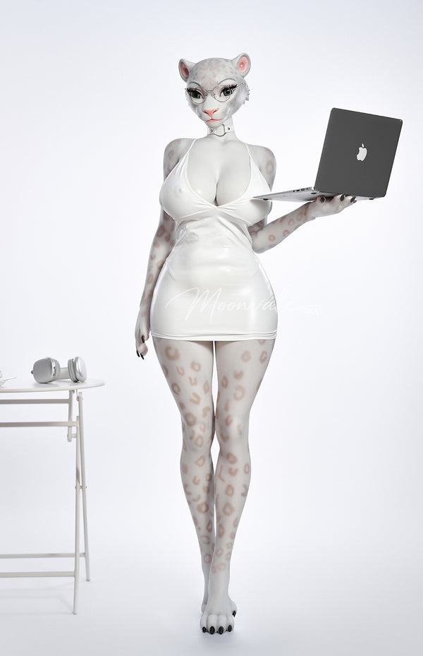 Moonvale Doll 165cm D Cup Silicone Sex Doll Velara White Leopard