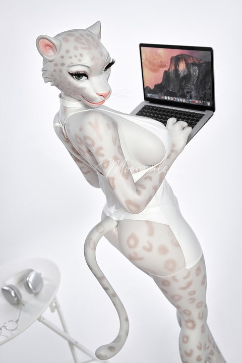 Moonvale Doll 165cm D Cup Silicone Sex Doll Velara White Leopard