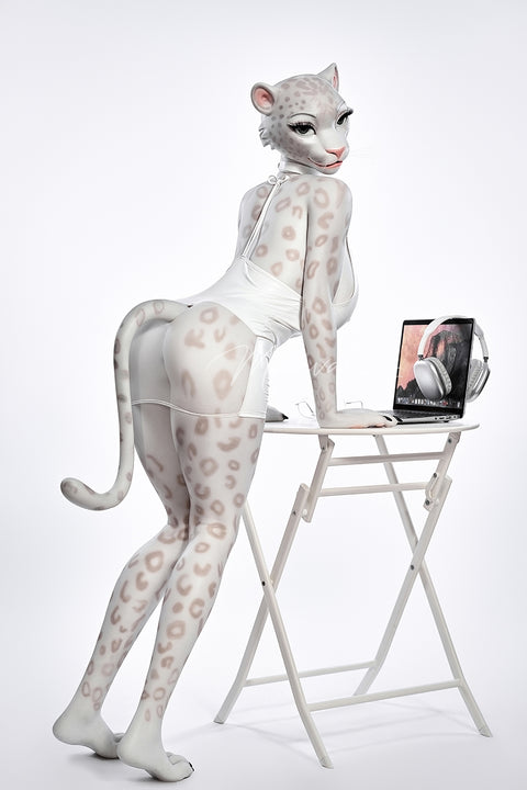 Moonvale Doll 165cm D Cup Silicone Sex Doll Velara White Leopard