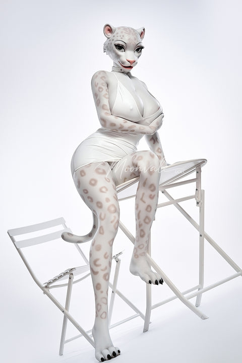 Moonvale Doll 165cm D Cup Silicone Sex Doll Velara White Leopard