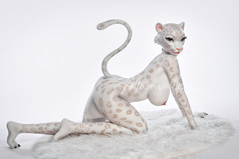 Moonvale Doll 165cm D Cup Silicone Sex Doll Velara White Leopard