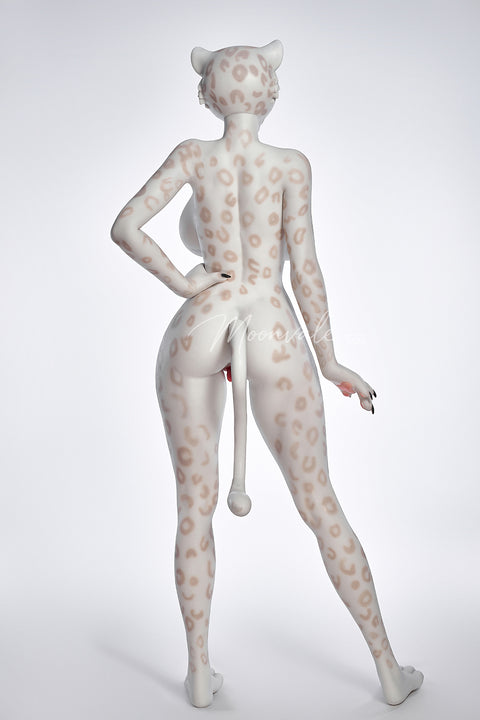 Moonvale Doll 165cm D Cup Silicone Sex Doll Velara White Leopard