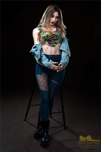 IronTech 168cm Silicone B Cup Sex Doll Pearl Irontech